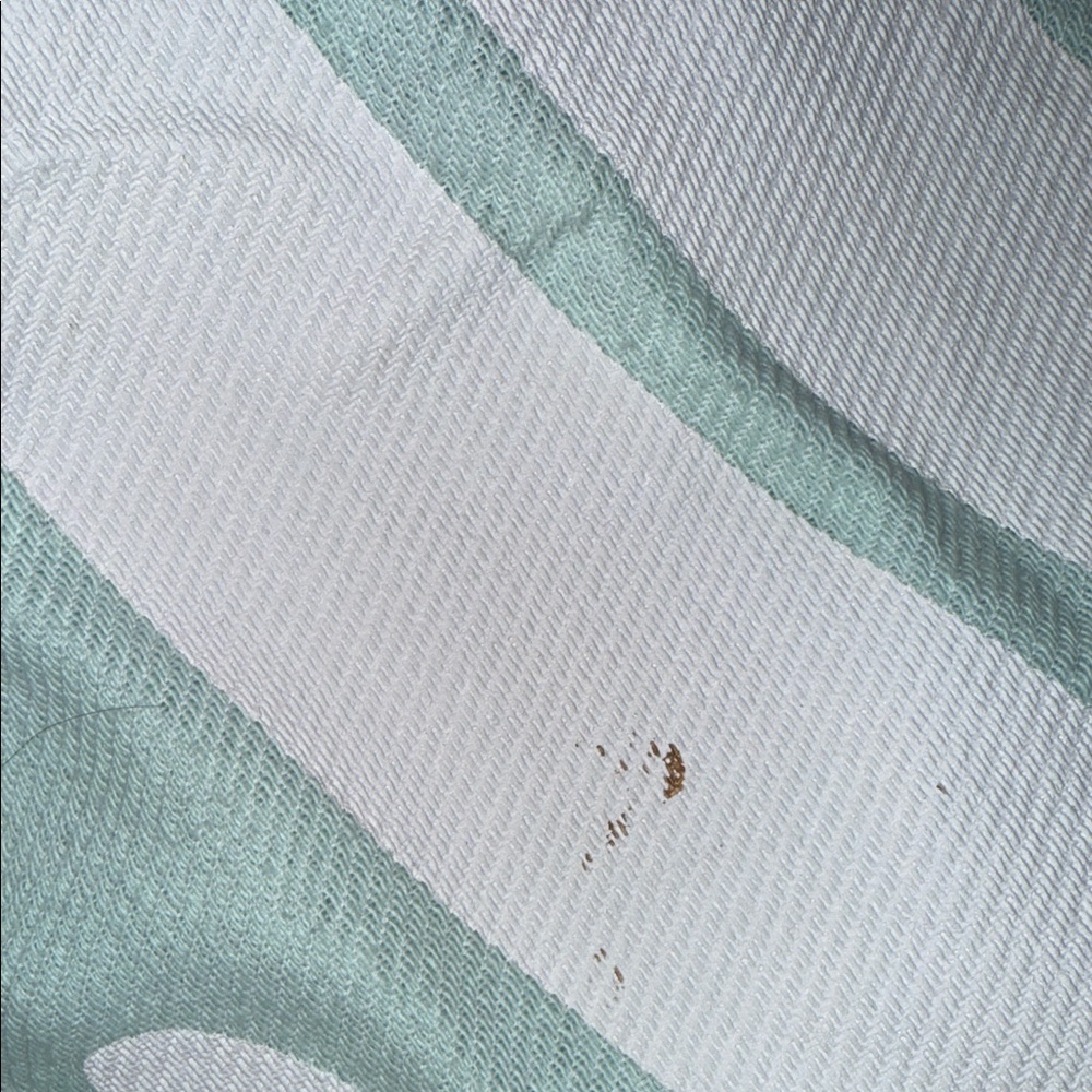 PINK Mint Green Beach Blanket - Picture 3 of 4